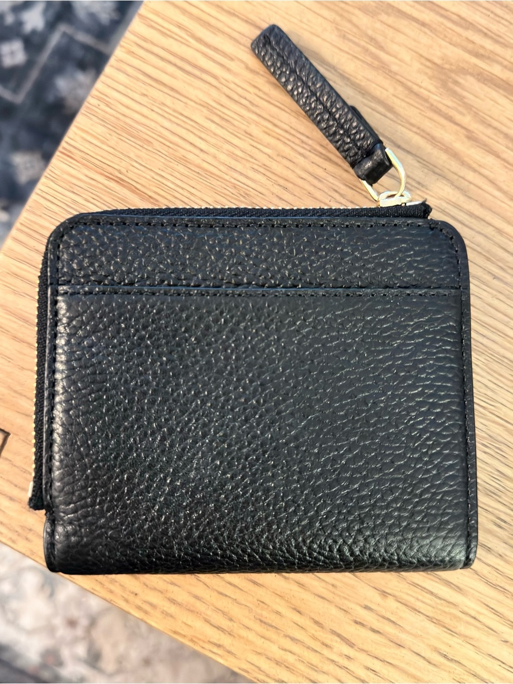 Marc Jacobs Black Leather Coin Purse/Wallett - Picture 2 of 4
